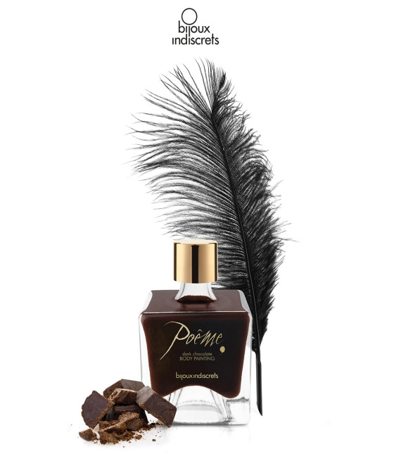 Peinture de corps Poême chocolat