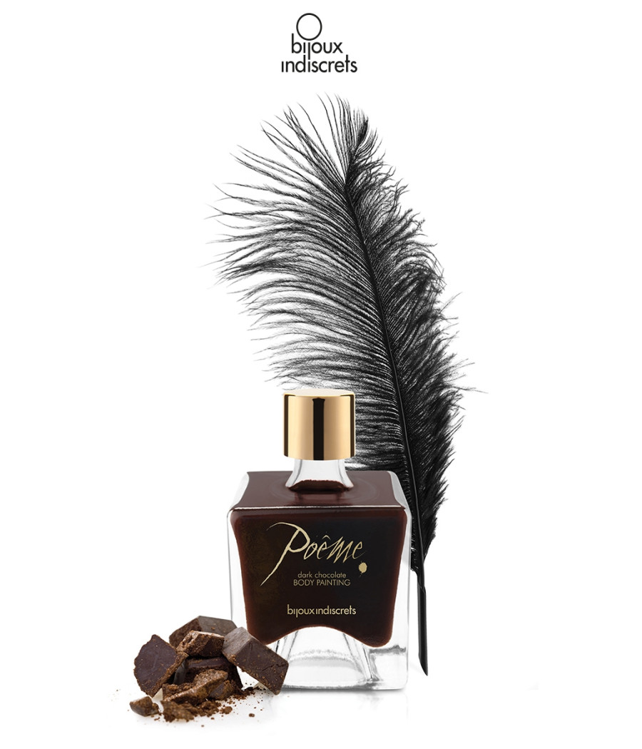 Peinture de corps Poême chocolat