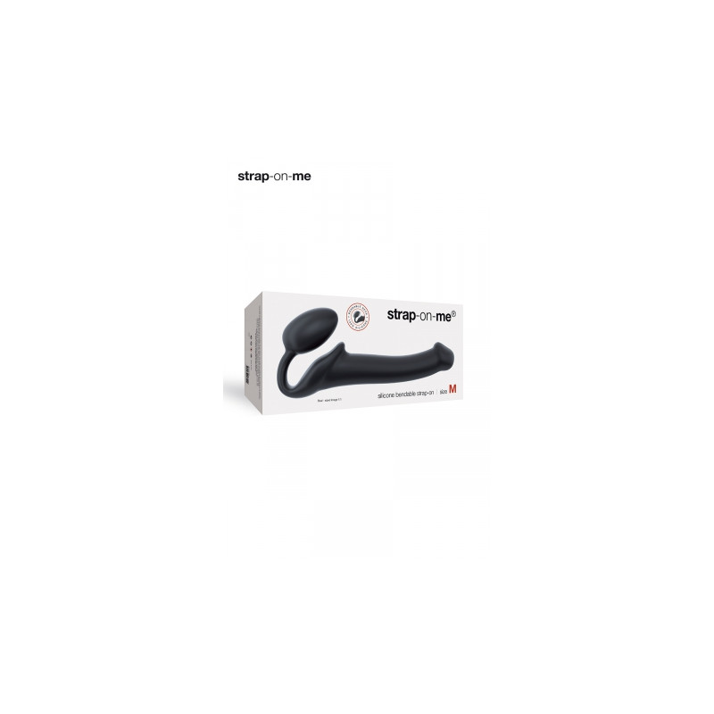 Gode ceinture strap-on noir M