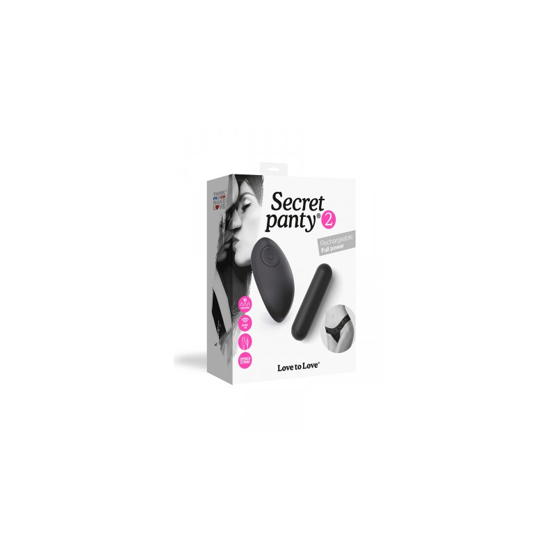 Culotte vibrante télécommandée Secret Panty 2