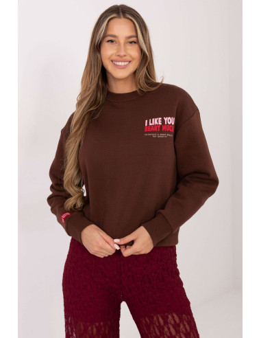 Sweatshirt Moderne en Coton