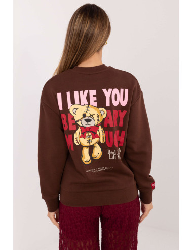Sweatshirt Moderne en Coton