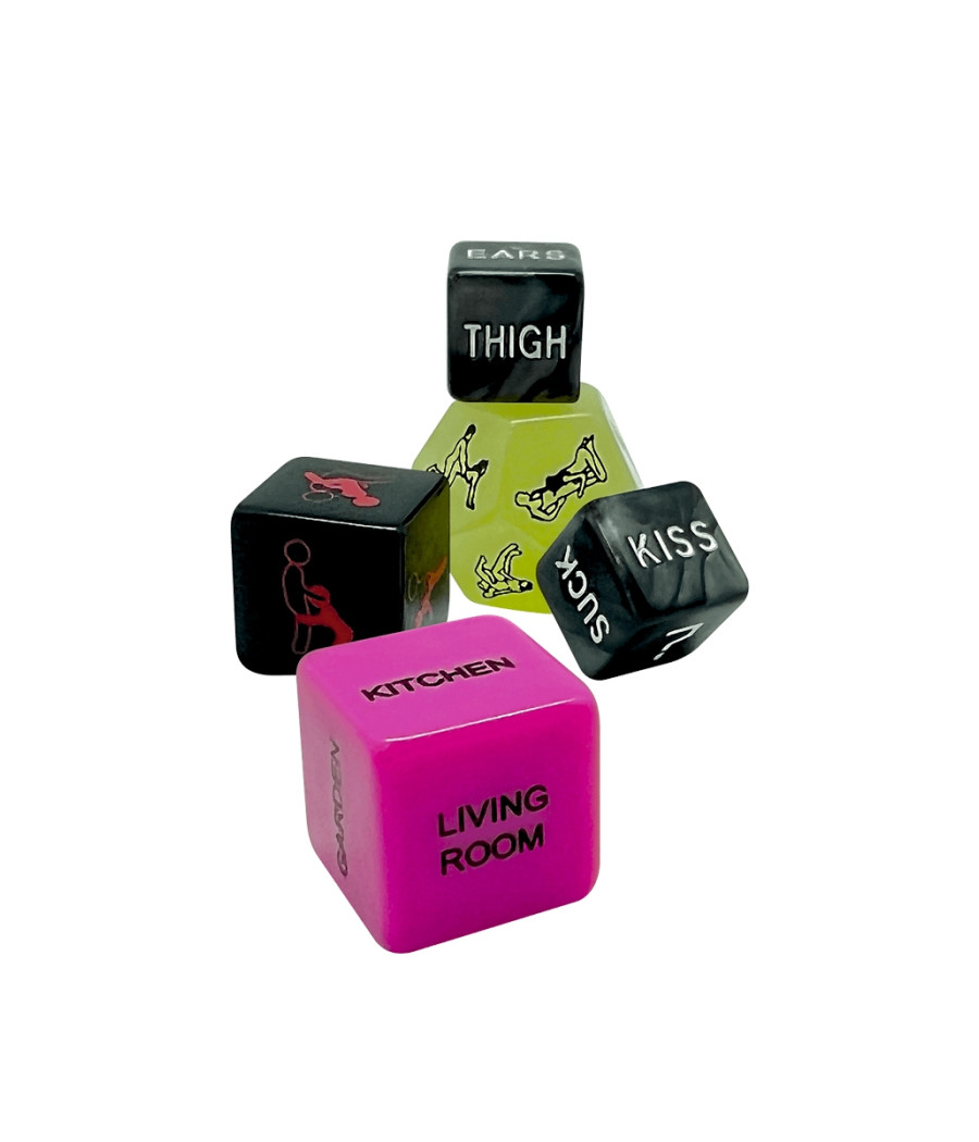 Set 5 dés coquins Ooo - Wooomy Set 5 dés coquins Ooo - Wooomy