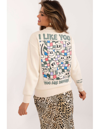 Sweatshirt Moderne en Coton