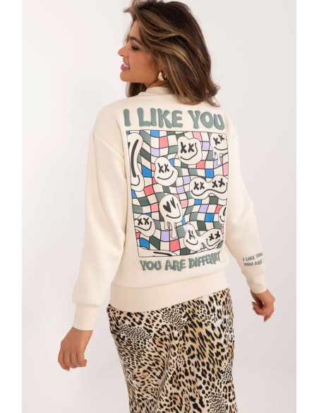 Sweatshirt Moderne en Coton