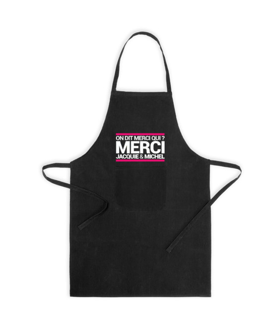 Tablier JM - On dit merci qui