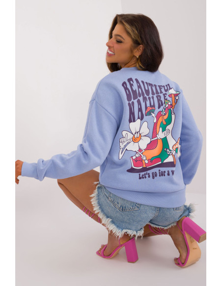 Sweatshirt Moderne en Coton