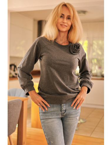 Sweatshirt Classique en Coton