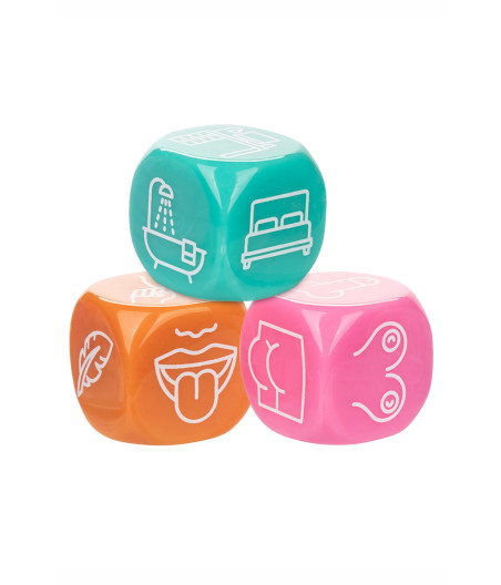 3 dés coquins Roll With It - CalExotics