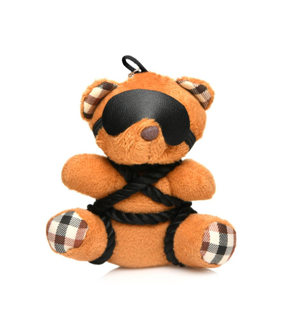 Porte-clés Teddy Bear en tenue Bondage