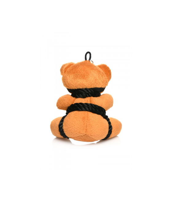 Porte-clés Teddy Bear en tenue Bondage