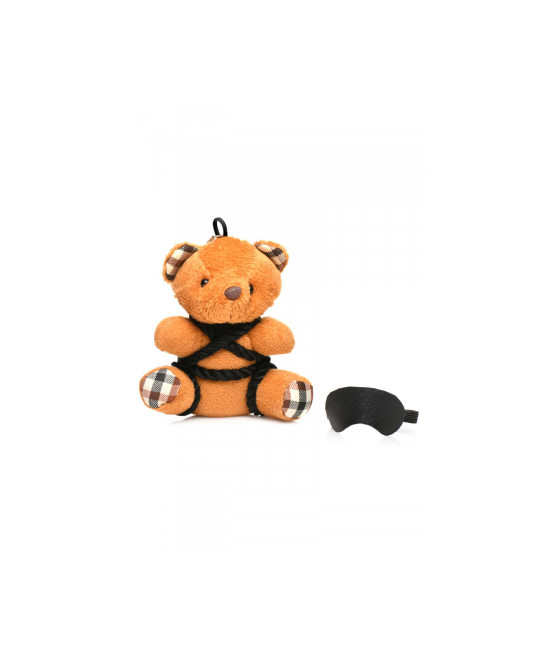 Porte-clés Teddy Bear en tenue Bondage