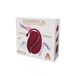 Oeuf vibrant et stimulateur clitoridien connectés Inspiration