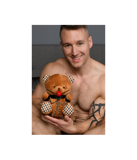 Ours en peluche bâillonné