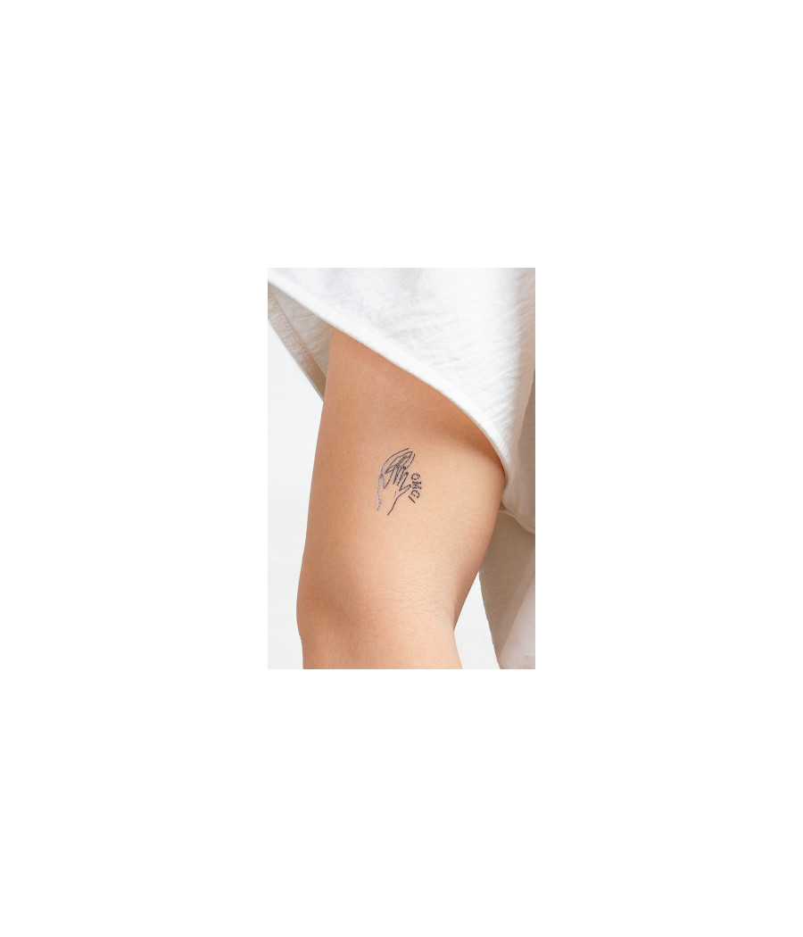 10 tatouages temporaires Kinky Collection - Secret Play