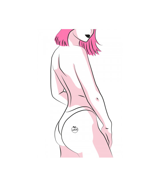 10 tatouages temporaires Spicy Collection - Secret Play