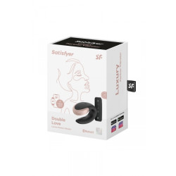 Stimulateur Double Love noir - Satisfyer