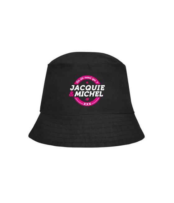 Bob Jacquie et Michel noir - logo rond