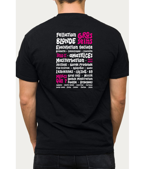 Tee shirt Fesse-Tival Jacquie & Michel