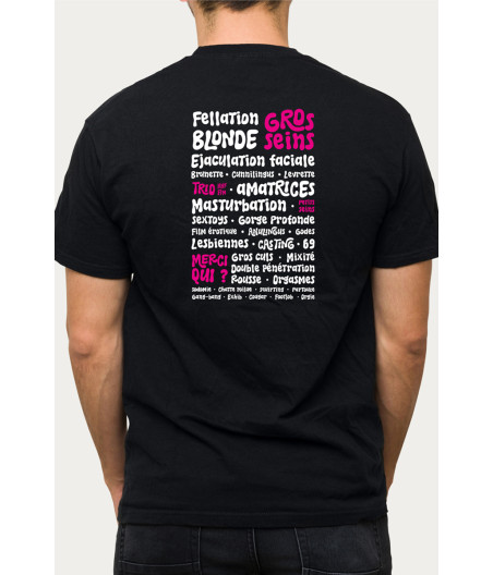 Tee shirt Fesse-Tival Jacquie & Michel