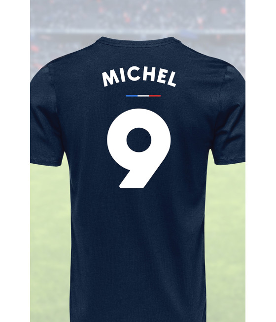 Tee shirt joueur 9 Jacquie & Michel