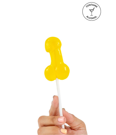 Sucette pénis pina colada avec alcool