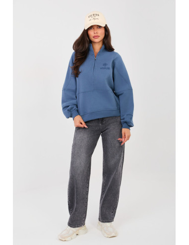 Sweatshirt Élégant en Broderie