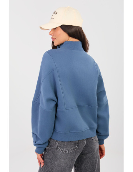 Sweatshirt Élégant en Broderie
