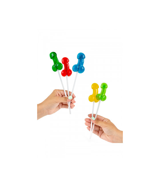 Sucette pénis Mojito avec alcool