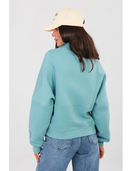 Sweatshirt Élégant en Broderie