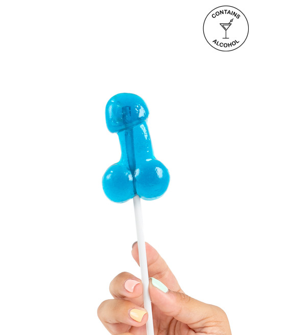 Sucette pénis gin tonic avec alcool