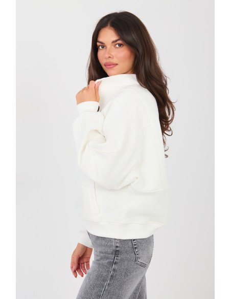 Sweatshirt Élégant en Broderie