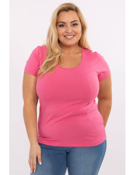 Plus size T-shirt Classique en Coton