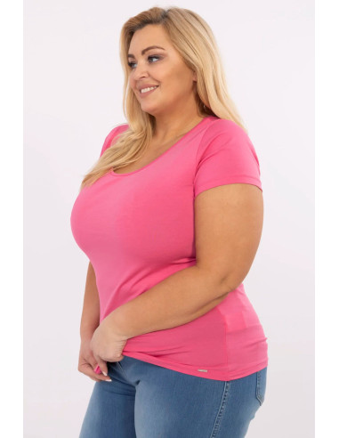 Plus size T-shirt Classique en Coton