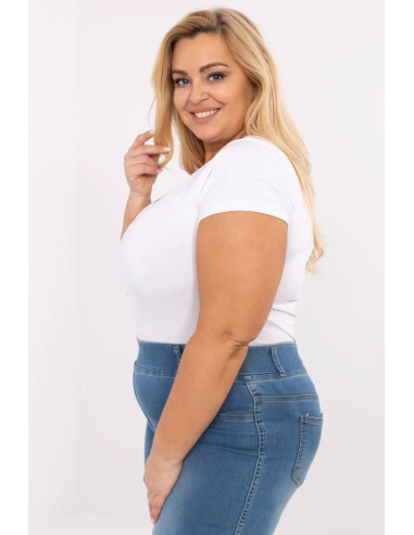 Plus size T-shirt Classique en Coton