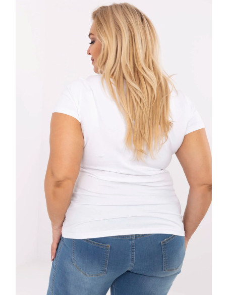 Plus size T-shirt Classique en Coton