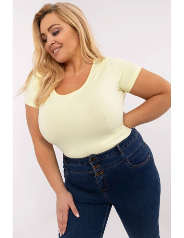 Plus size T-shirt Classique en Coton