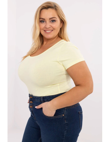 Plus size T-shirt Classique en Coton