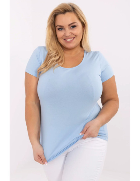 Plus size T-shirt Classique en Coton