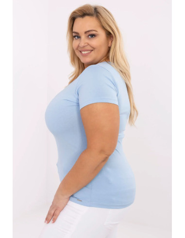 Plus size T-shirt Classique en Coton