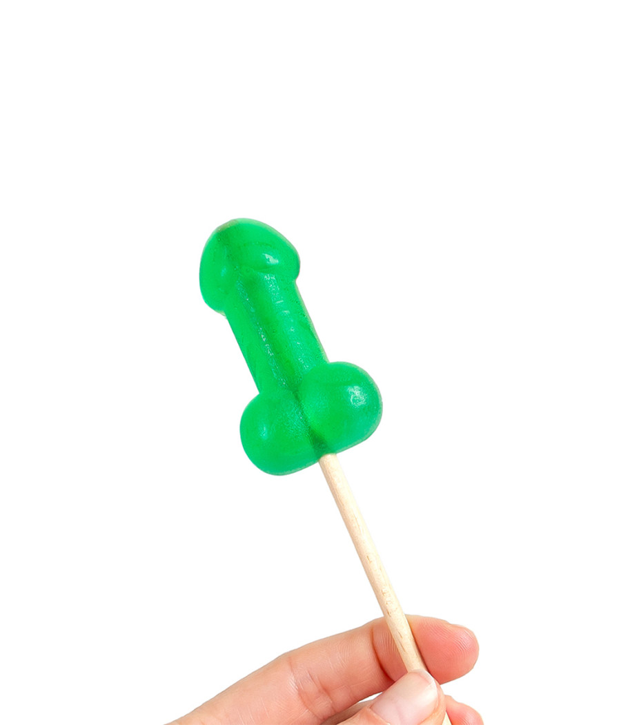 Sucette pénis à la menthe avec effet rafraichissant - Secret Play