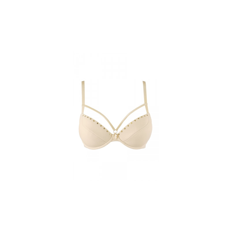 Soutien-gorge push-up beige V-10341 - Axami