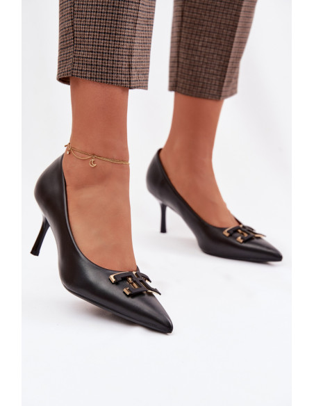 Talons hauts Élégants en Simili Cuir