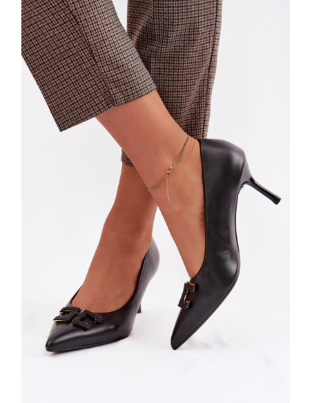 Talons hauts Élégants en Simili Cuir