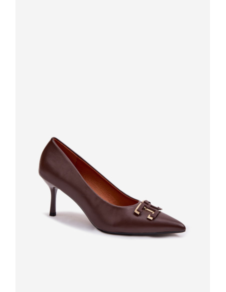 Talons hauts Élégants en Simili Cuir