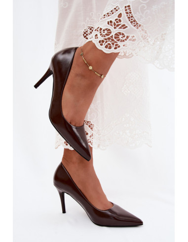 Talons hauts Élégants en Simili Cuir