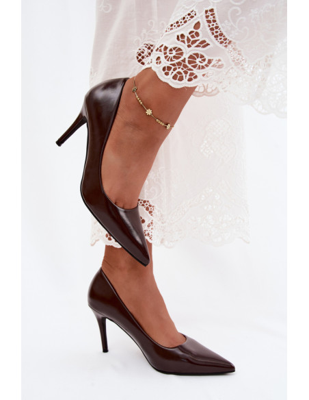 Talons hauts Élégants en Simili Cuir