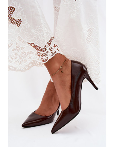 Talons hauts Élégants en Simili Cuir