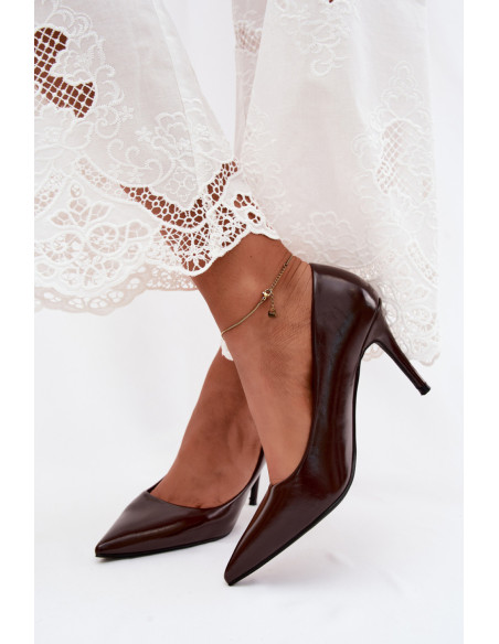 Talons hauts Élégants en Simili Cuir