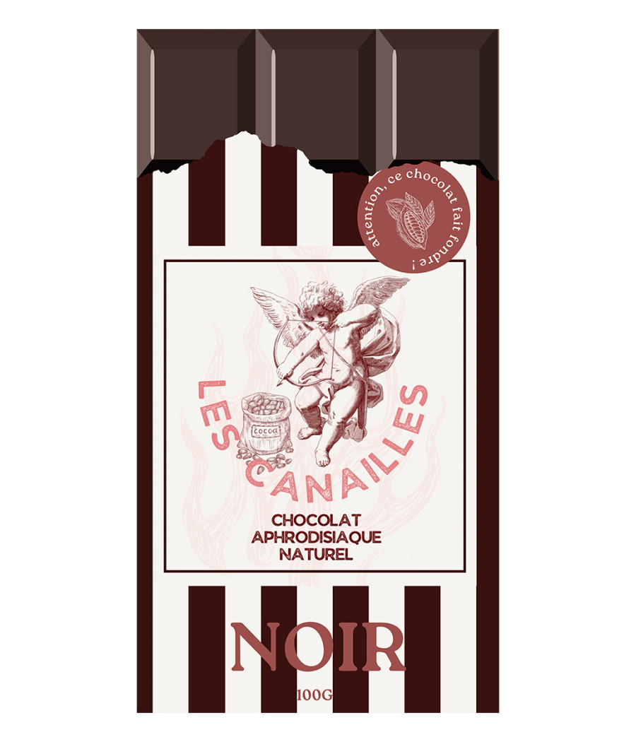 Chocolat noir - Tablette 100g - Les canailles Chocolat noir - Tablette 100g - Les canailles
